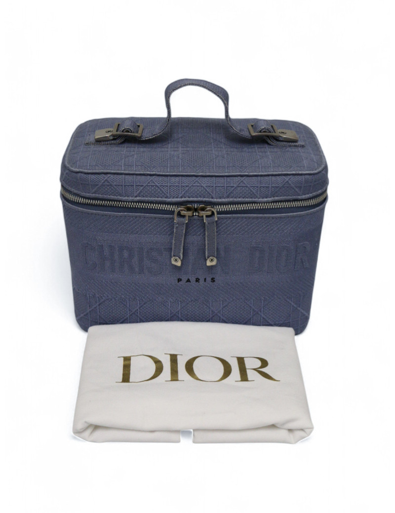 Vanity Dior D-Lite toile cannage : occasion certifiée authentique