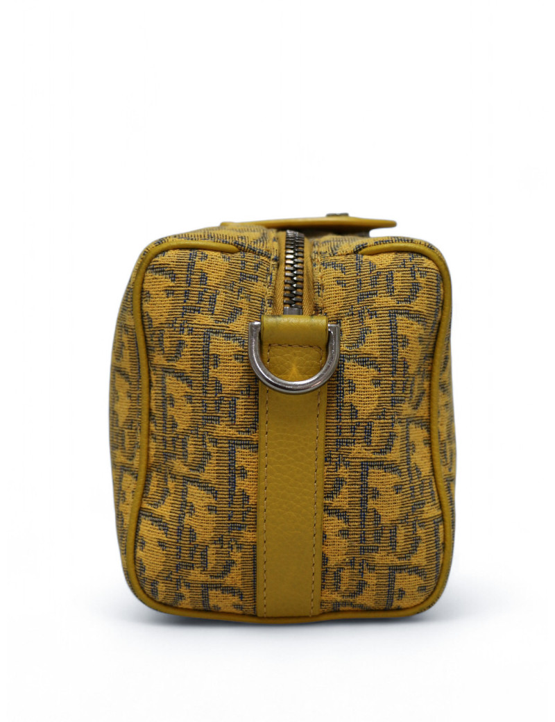 Sac Dior Lingot 22 en toile jaune : occasion certifiée authentique