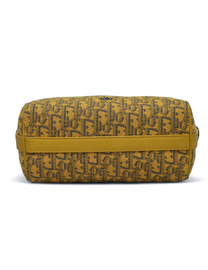 Sac Dior Lingot 22 en toile jaune : occasion certifiée authentique