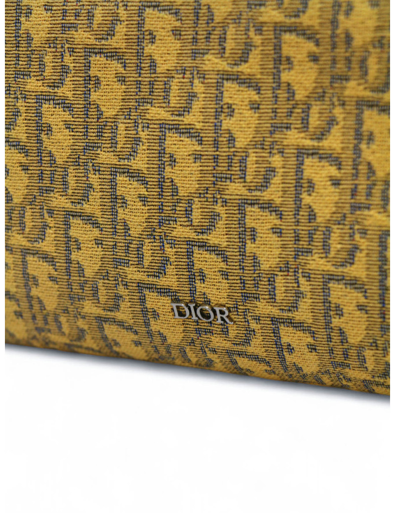 Sac Dior Lingot 22 en toile jaune : occasion certifiée authentique