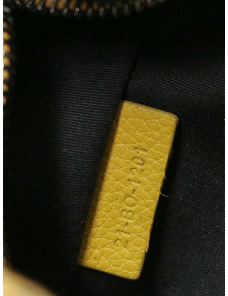 Sac Dior Lingot 22 en toile jaune : occasion certifiée authentique