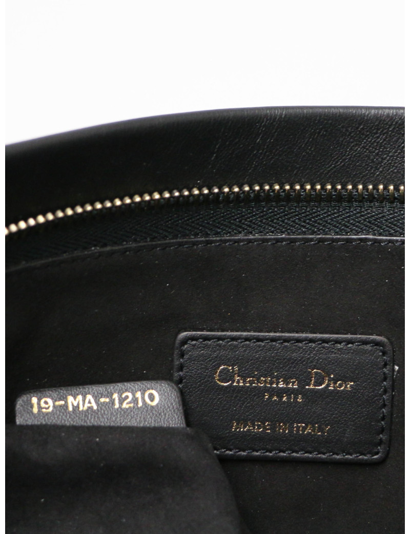 Pochette Christian Dior homme noir : occasion certifiée authentique