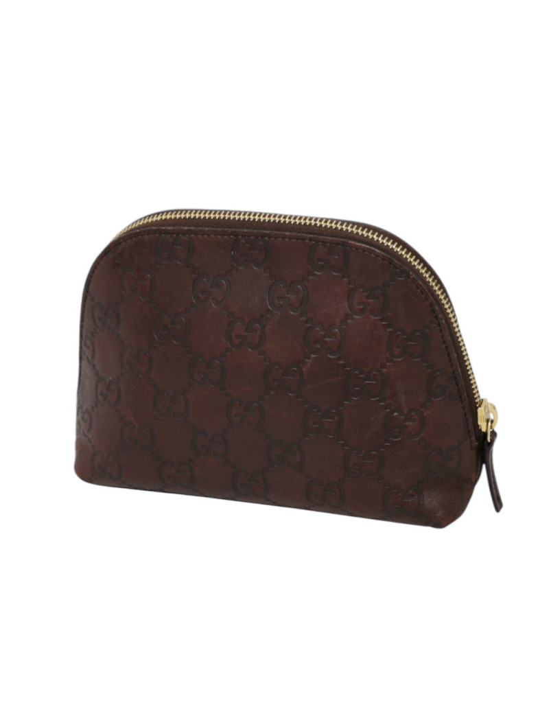 Pochette GUCCI Guccissima cuir Monogramme
