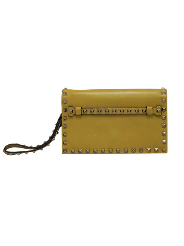 Pochette VALENTINO Rockstud jaune