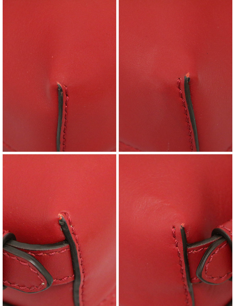 Mini sac à dos FENDI Back to school rouge