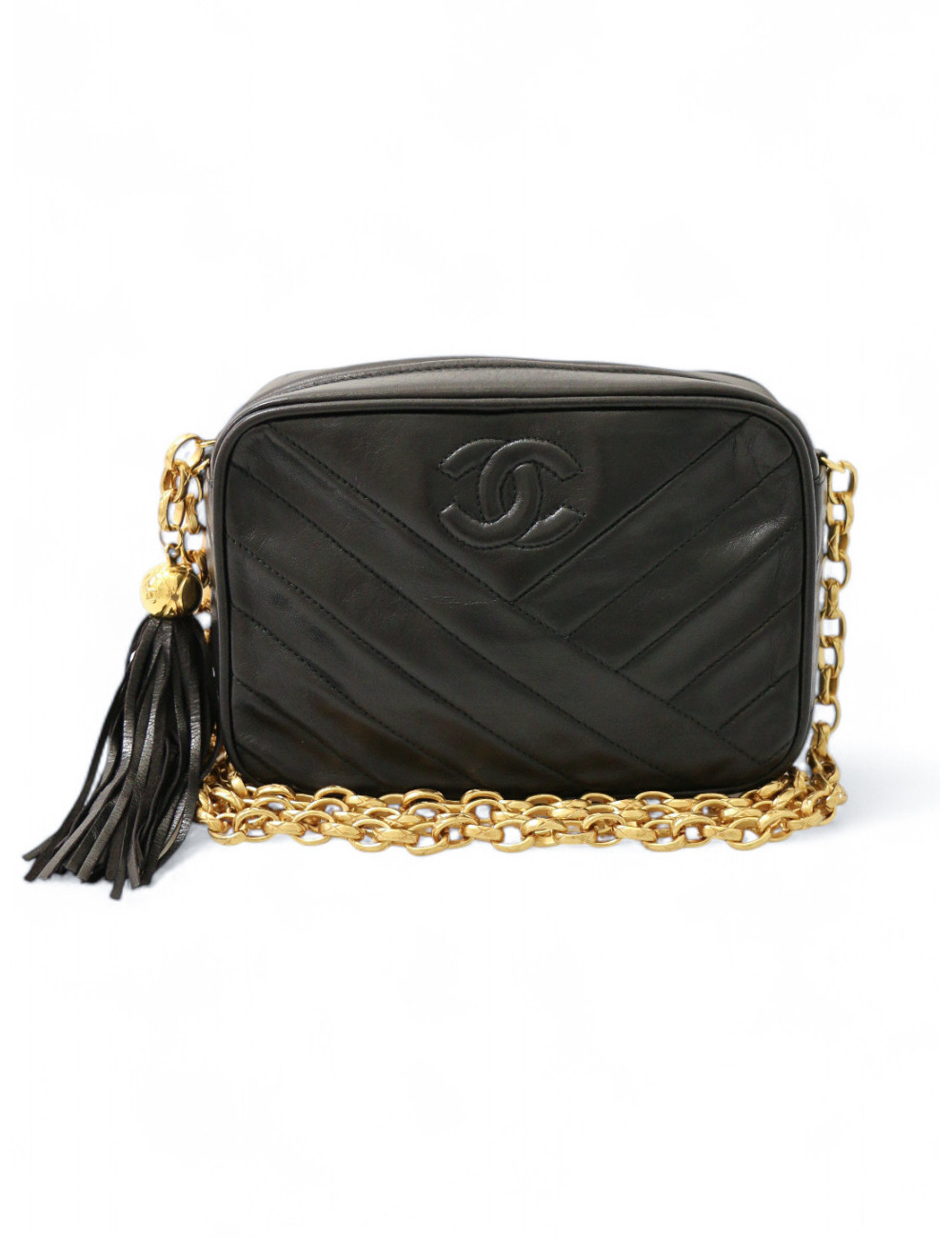 Camera vintage CHANEL chaine matelassée