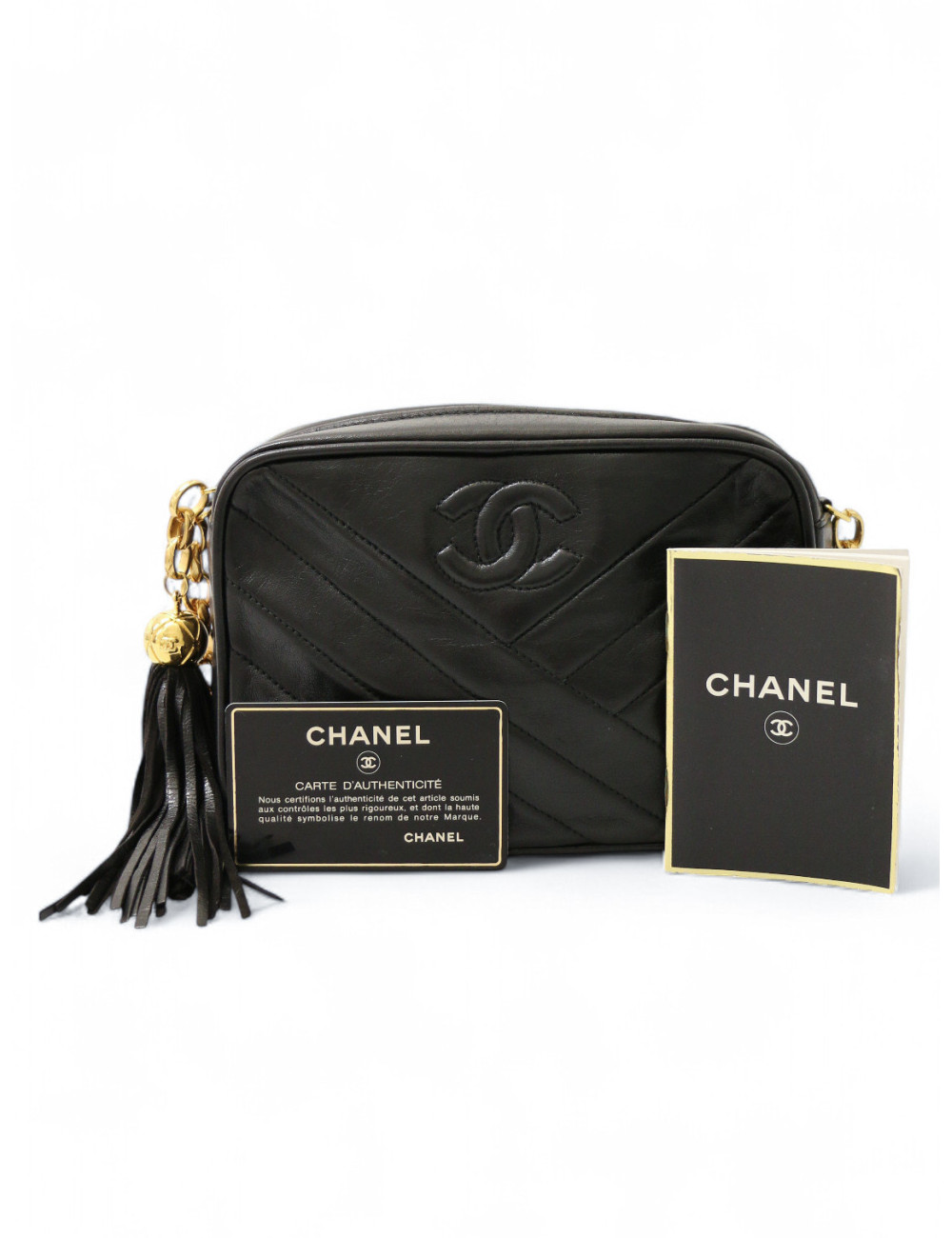 Camera vintage CHANEL chaine matelassée