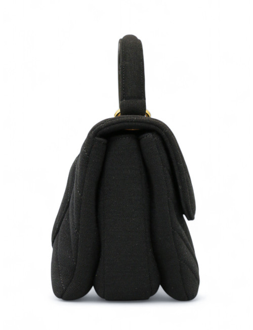 Sac Trendy CHANEL jersey noir