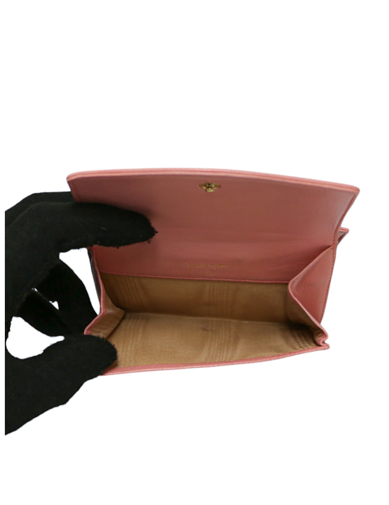 Petit porte monnaie CHANEL rose
