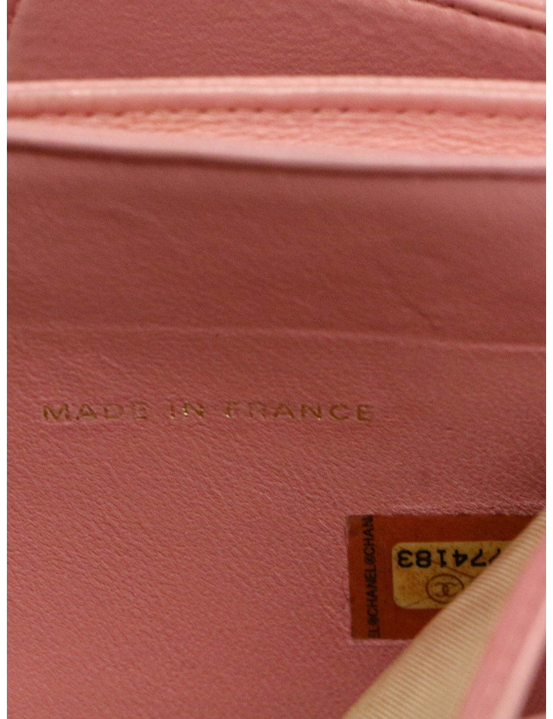 Petit porte monnaie CHANEL rose