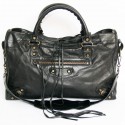 'City bag' bag BALENCIAGA black leather