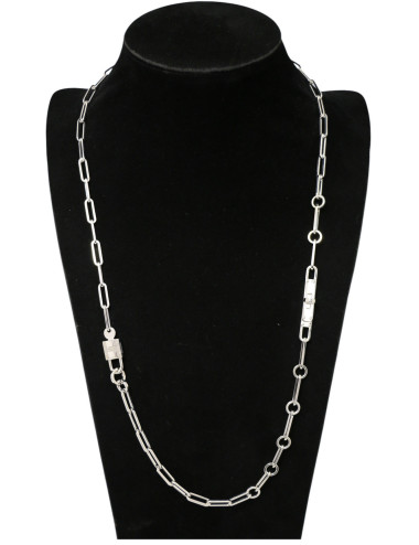 Sautoir Kelly Cadenas HERMES Argent