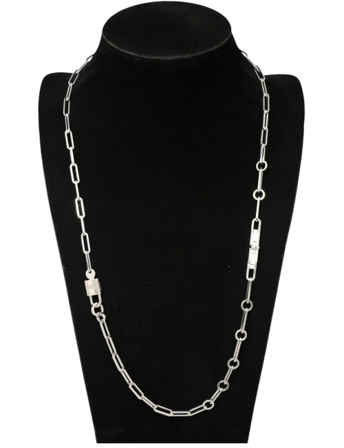Sautoir Kelly Cadenas HERMES Argent