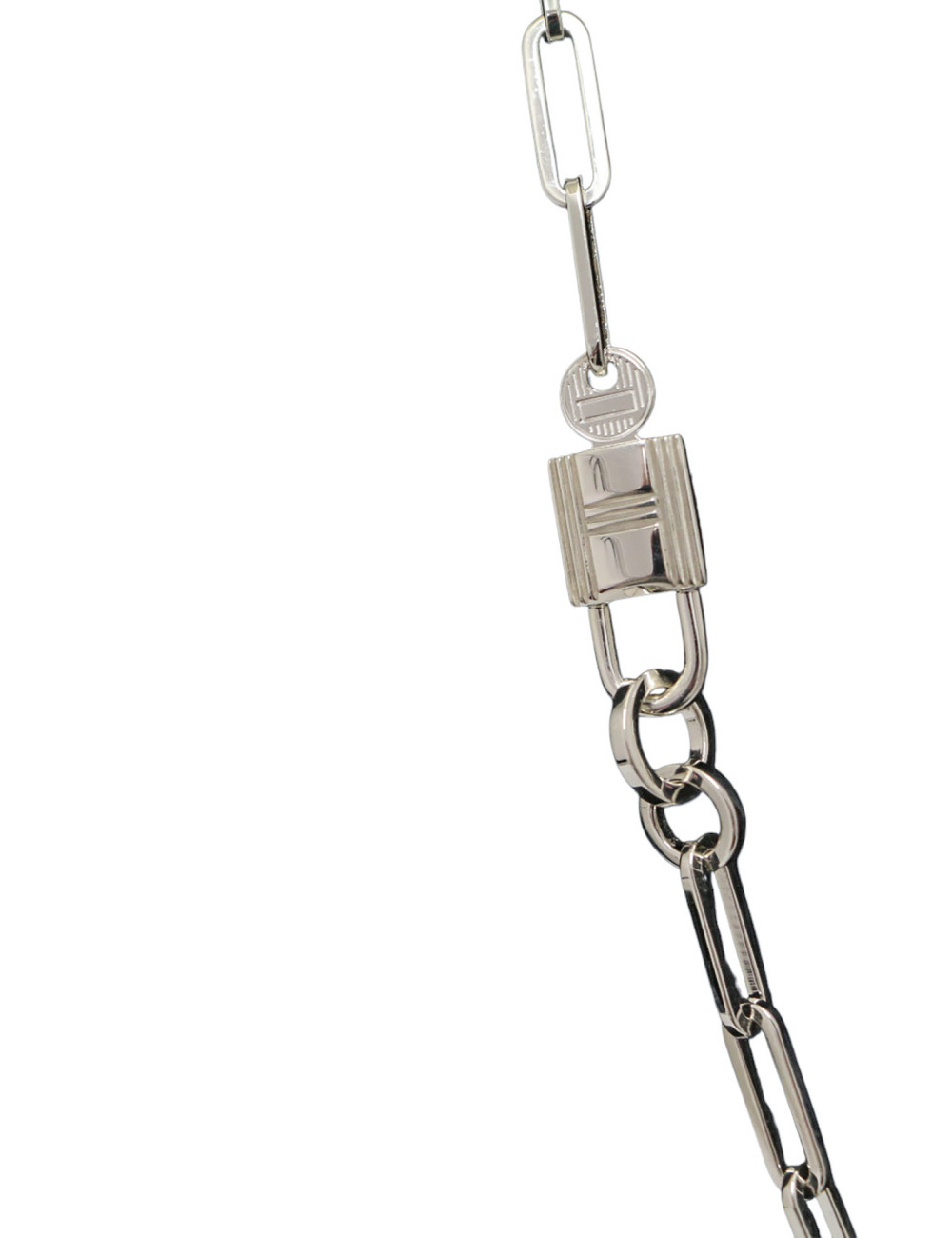 Sautoir Kelly Cadenas HERMES Argent