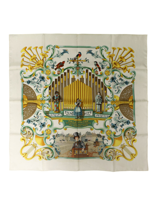 Carré HERMES Orgauphone et autres mécaniques