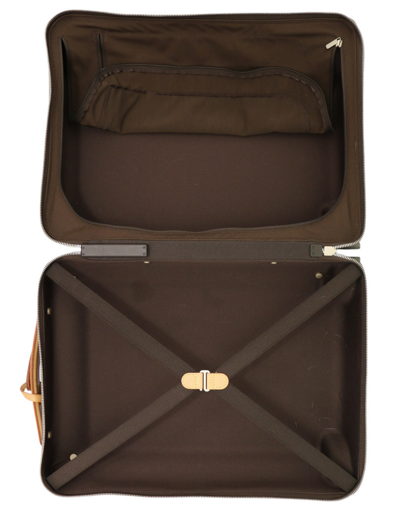 Valise LOUIS VUITTON Horizon roulante toile Monogram