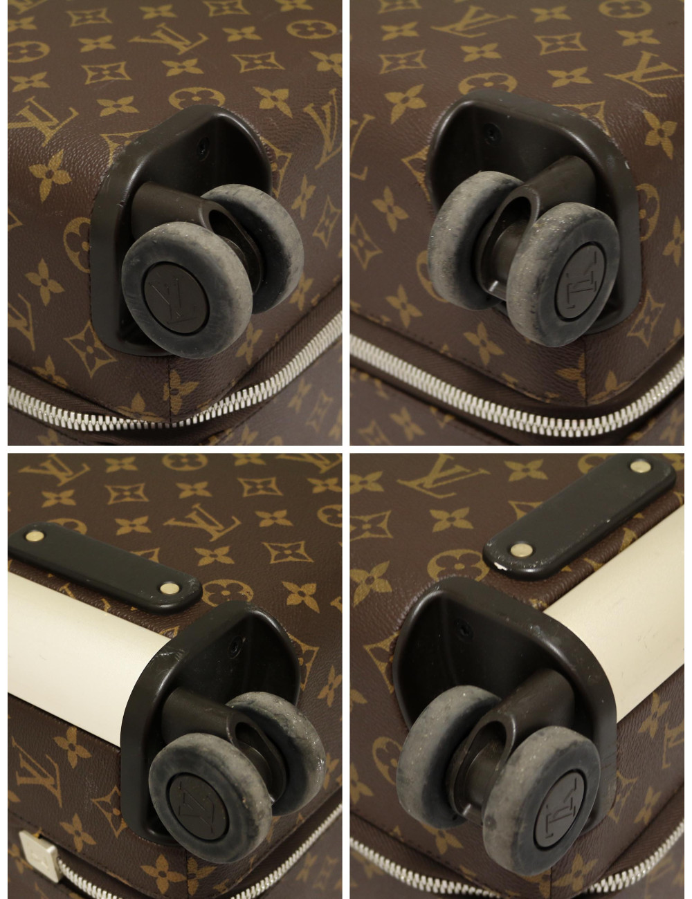 Valise LOUIS VUITTON Horizon roulante toile Monogram