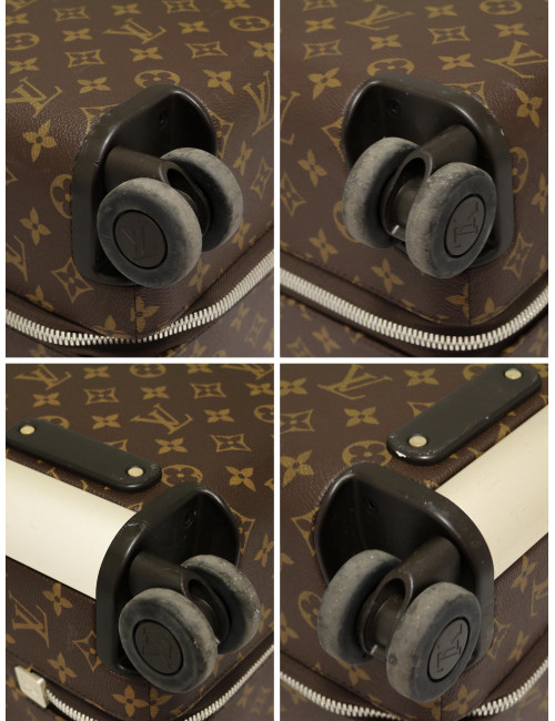Valise LOUIS VUITTON Horizon roulante toile Monogram
