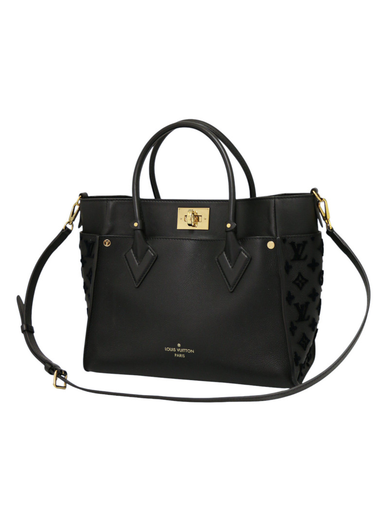 Sac Toughage LOUIS VUITTON Monogram cuir noir