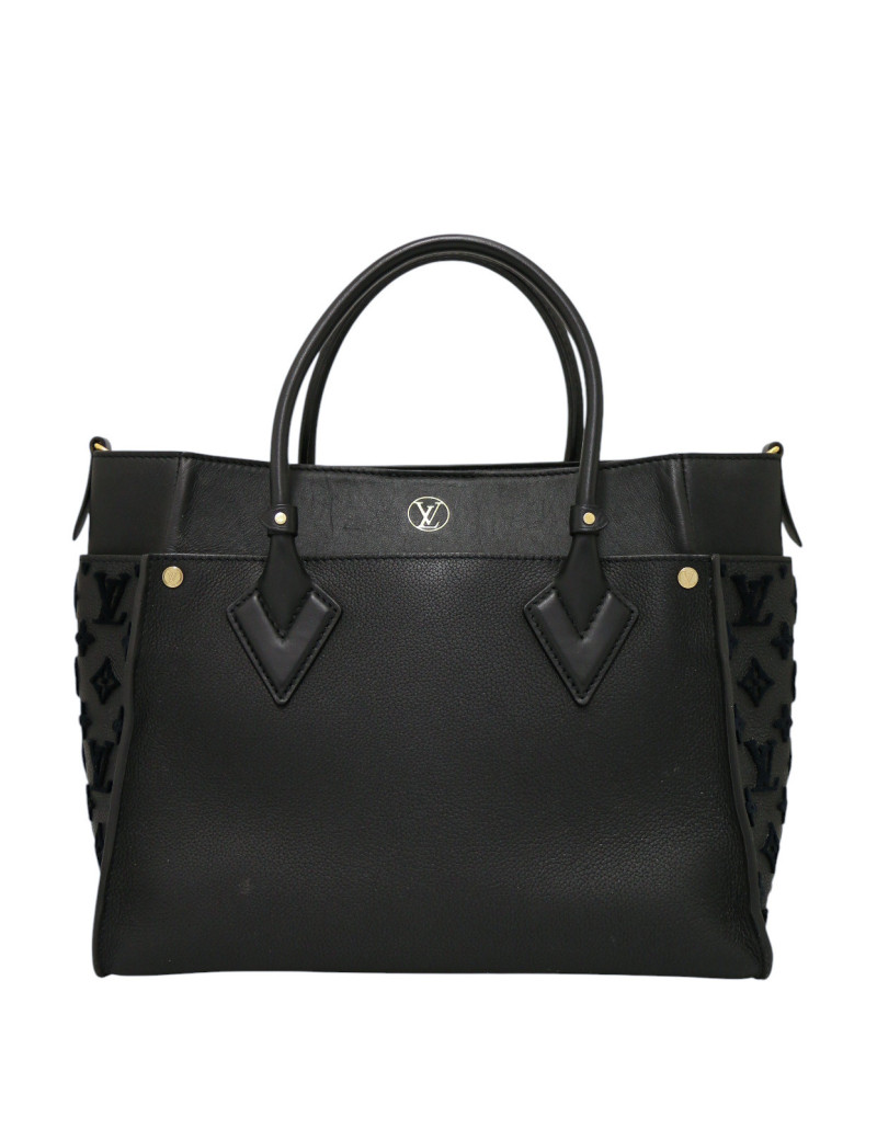 Sac Toughage LOUIS VUITTON Monogram cuir noir