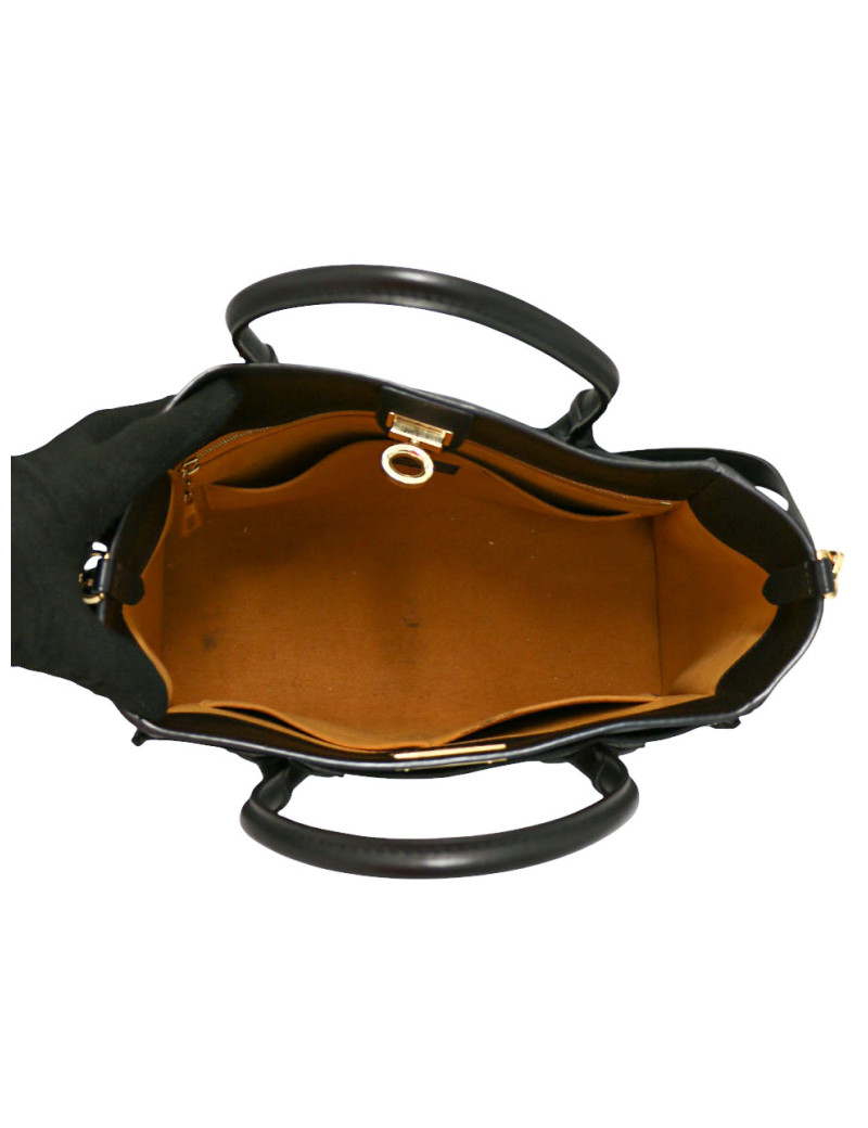 Sac Toughage LOUIS VUITTON Monogram cuir noir