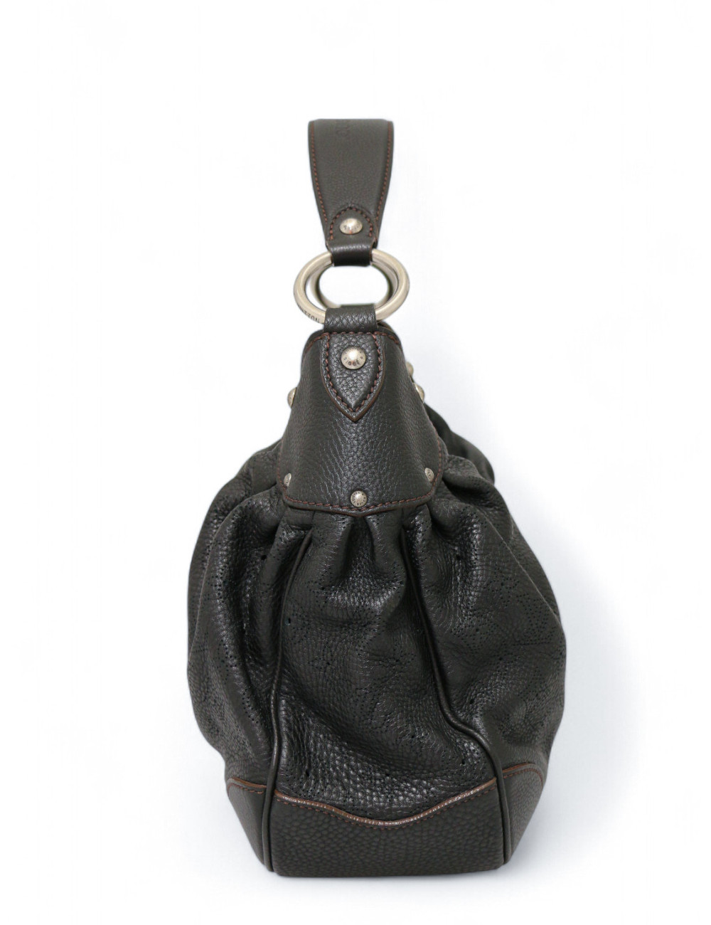 Sac Mahina LOUIS VUITTON cuir souple perforé