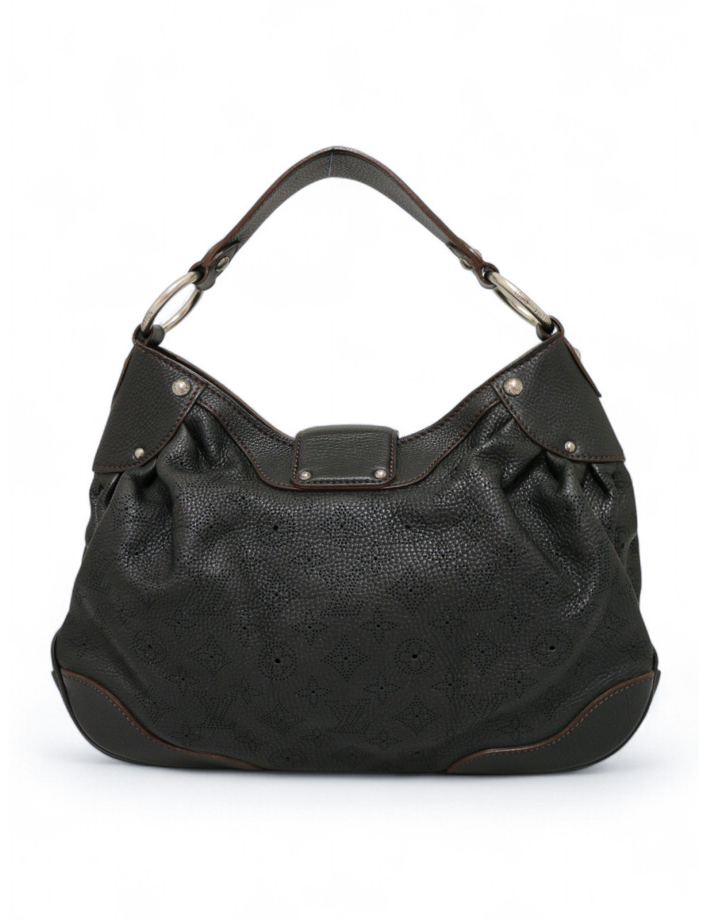 Sac Mahina LOUIS VUITTON cuir souple perforé