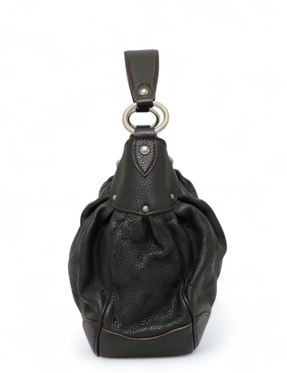 Sac Mahina LOUIS VUITTON cuir souple perforé