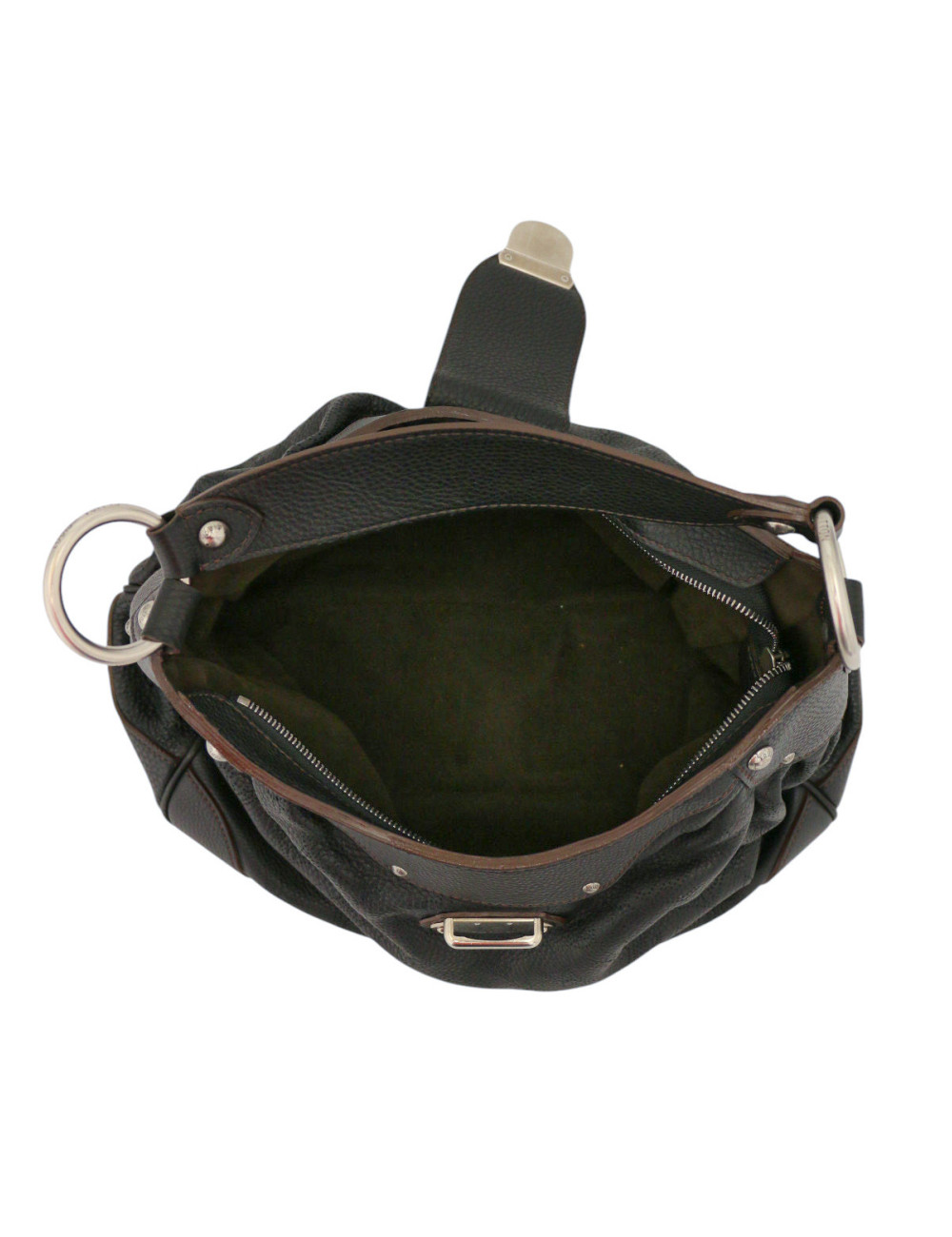 Sac Mahina LOUIS VUITTON cuir souple perforé