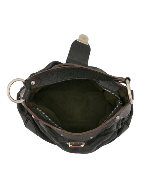 Sac Mahina LOUIS VUITTON cuir souple perforé