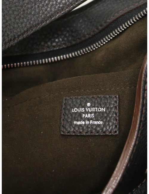 Sac Mahina LOUIS VUITTON cuir souple perforé