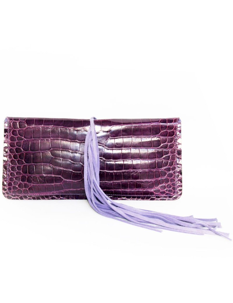 POCHETTE balmain collector crocodile porosus 