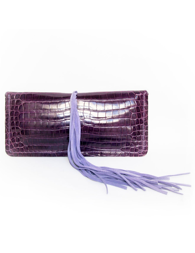 POCHETTE balmain collector crocodile porosus 
