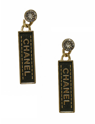 Boucles d'oreille CHANEL rectangles