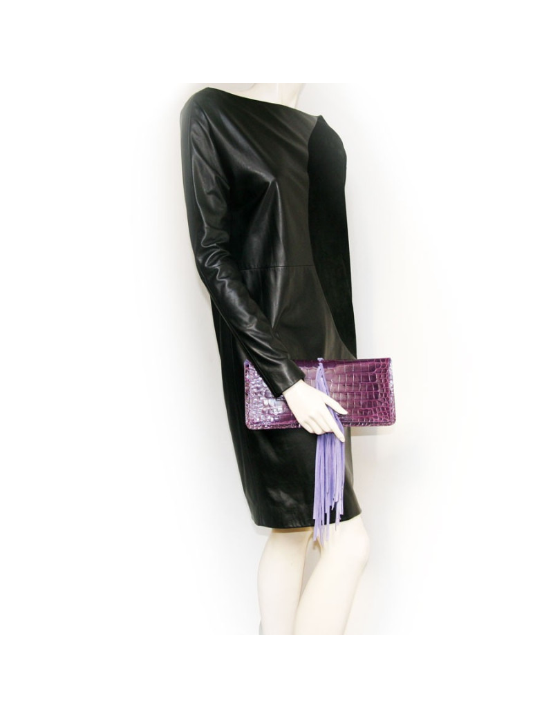 POCHETTE balmain collector crocodile porosus 