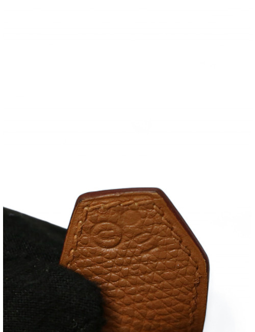 Sac Bolide HERMES cuir Courchevel gold