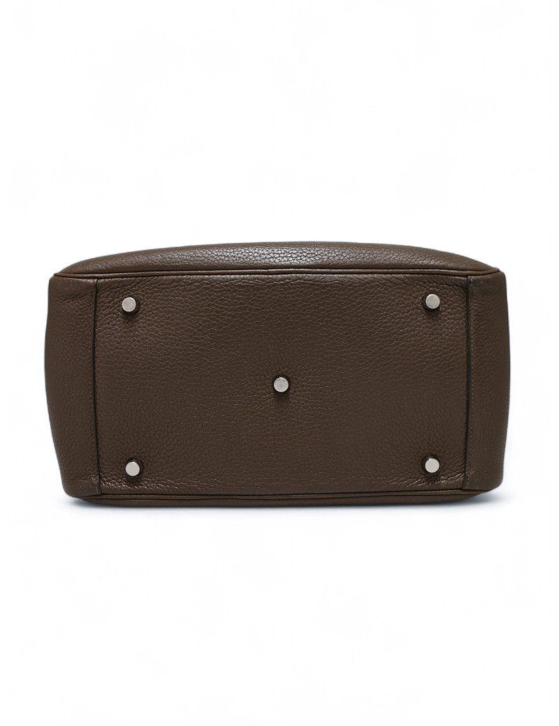 Lindy 30 HERMES cuir de veau Togo marron