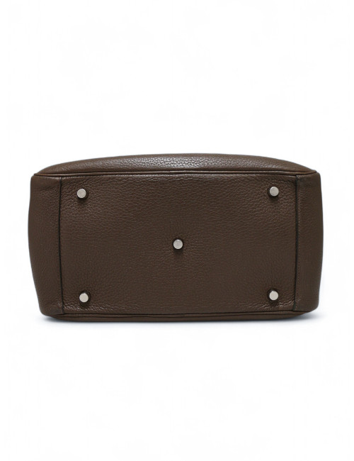 Lindy 30 HERMES cuir de veau Togo marron