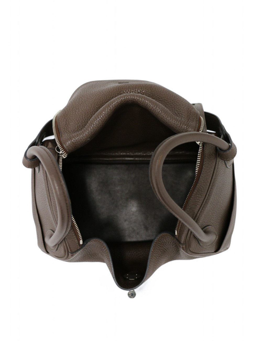 Lindy 30 HERMES cuir de veau Togo marron