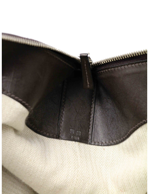 Sac Calèche Express HERMES toile et cuir