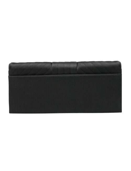 Pochette CHANEL satin noir