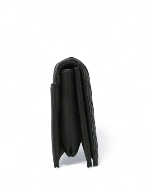 Pochette CHANEL satin noir