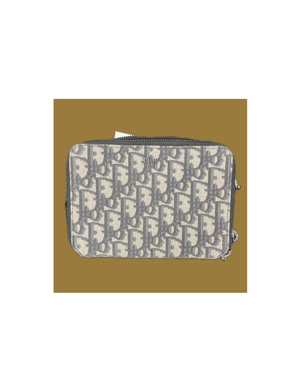 Sac Dior monogramme bleu