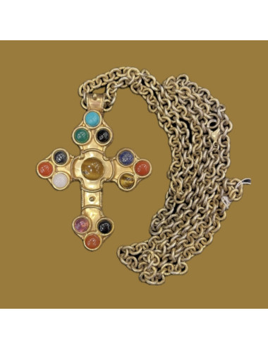 Collier croix Sylvia Toledano