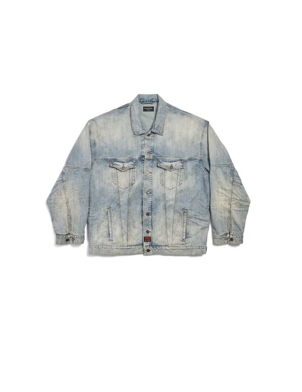 Blouson BALENCIAGA toile denim bleue