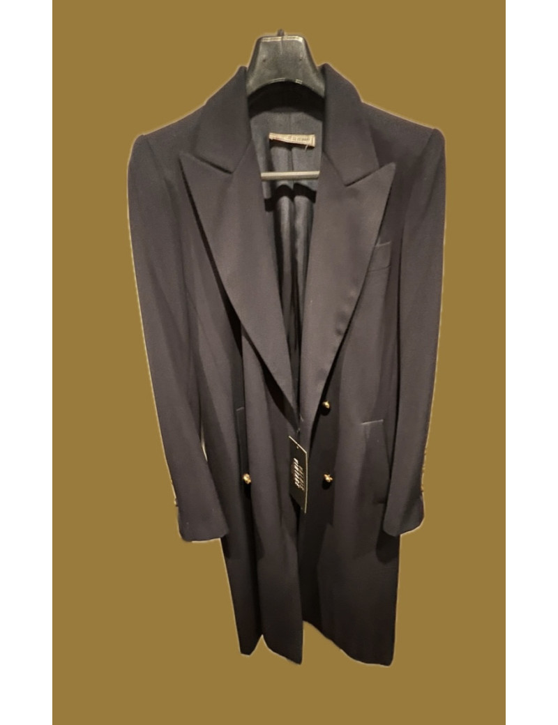 Manteau YSL bleu marine