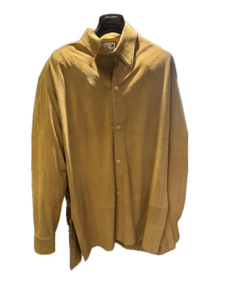 Chemise CHRISTIAN DIOR daim gold