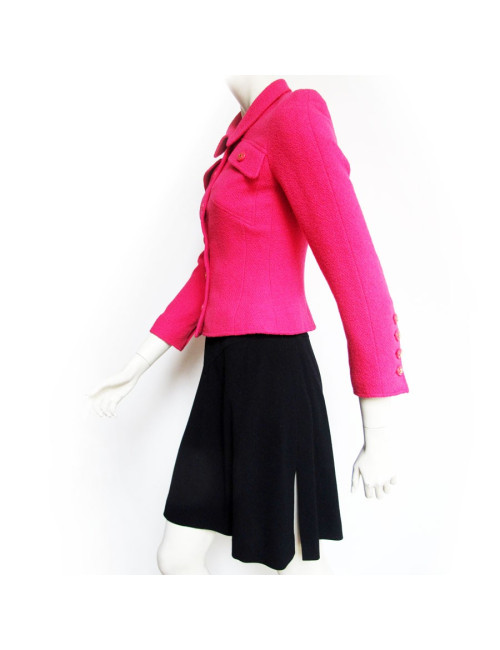 ensemble CHANEL fushia et noir