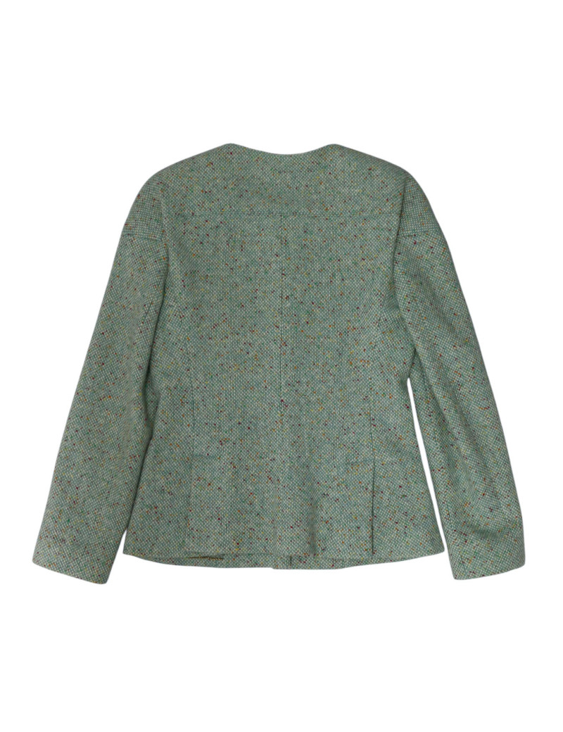 Veste CHANEL vert d'eau T36