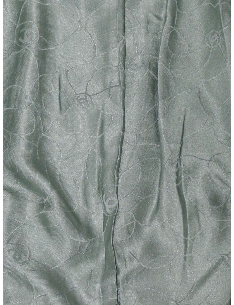 Veste CHANEL vert d'eau T36